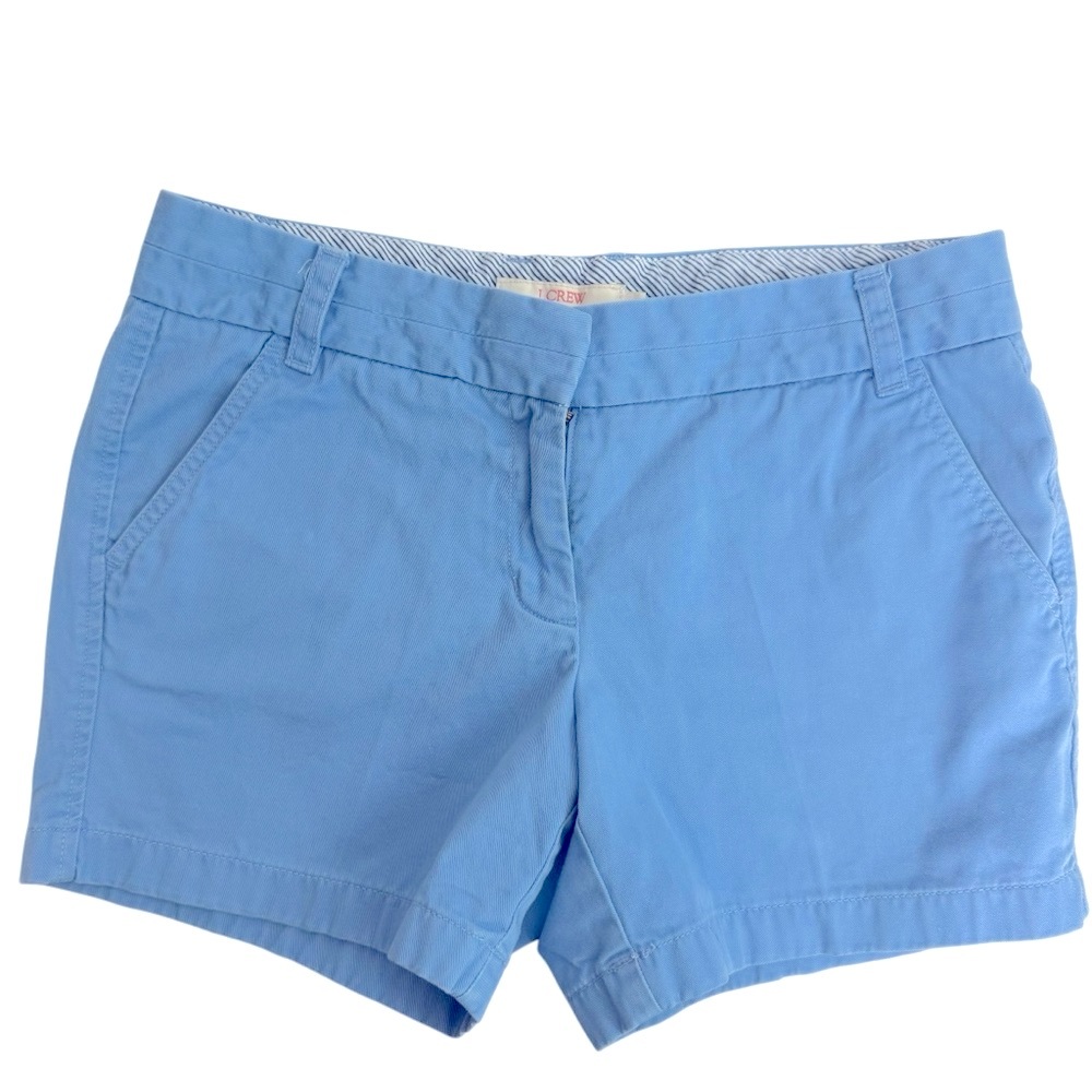 J.Crew Women's Blue Shorts Chico broken-in look size 8